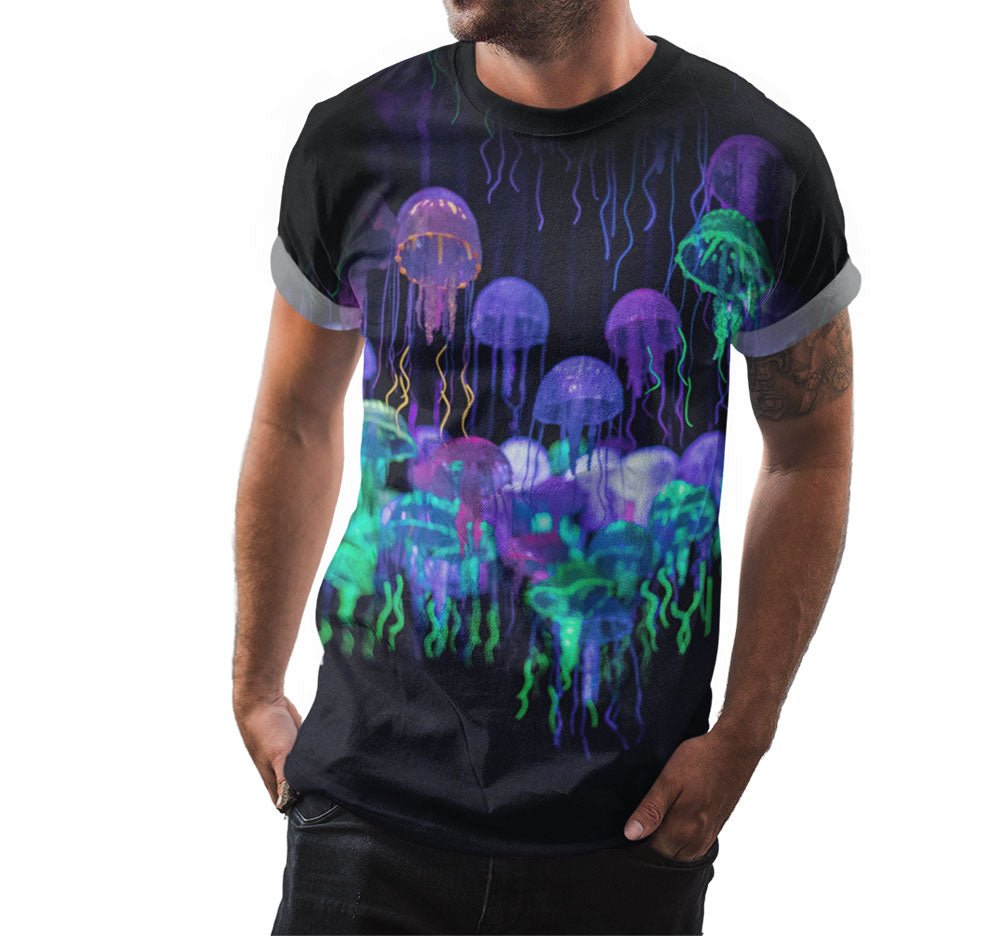 Rainbow Jellyfish Shirt - Random Galaxy Official