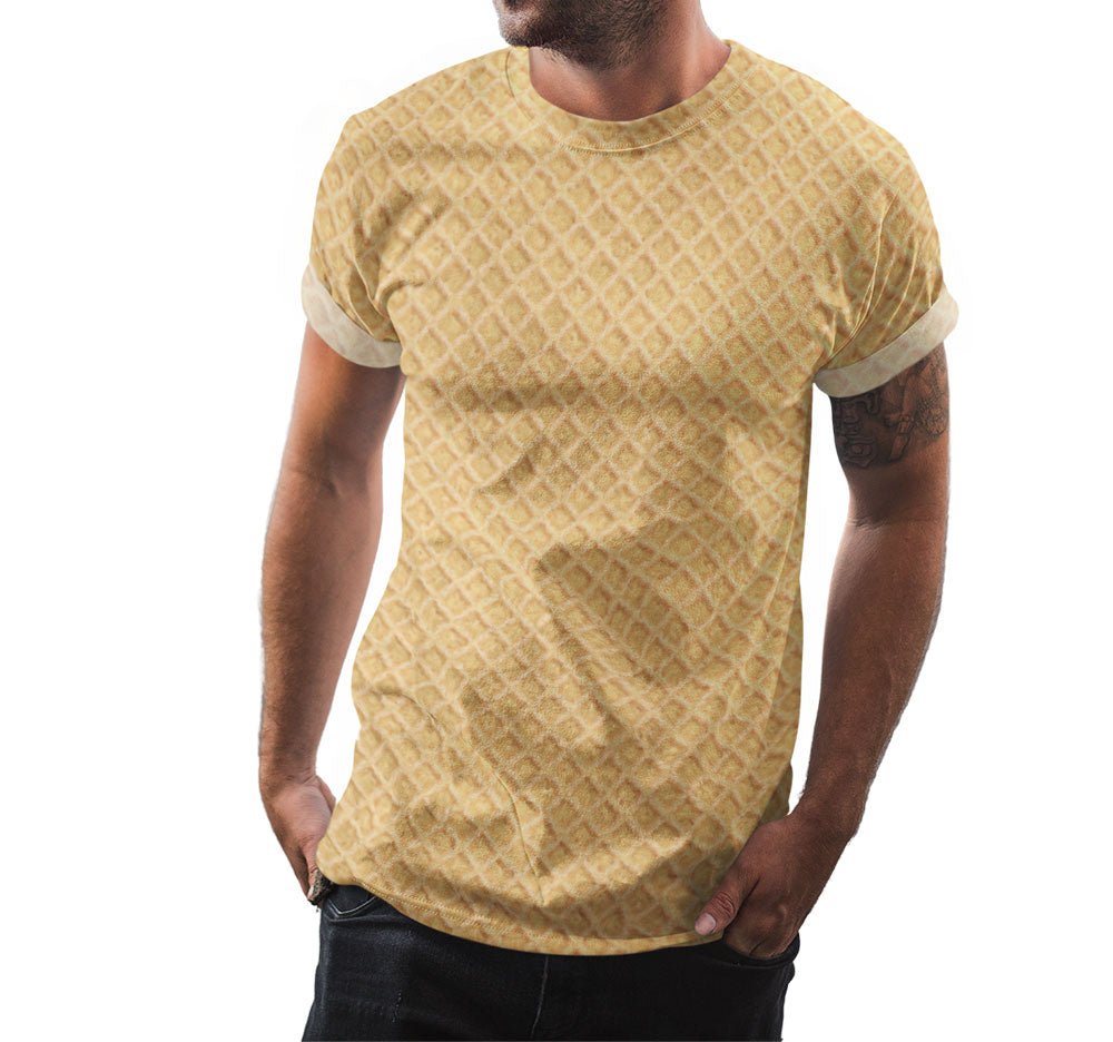 Waffle Pattern Shirt - Random Galaxy