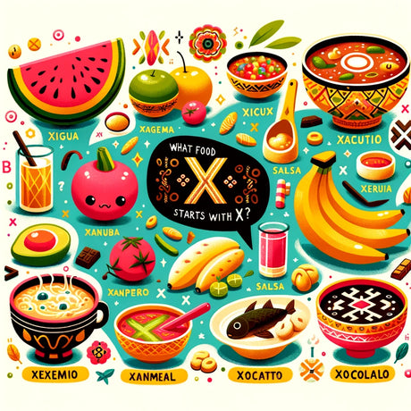 What Food Starts with X?