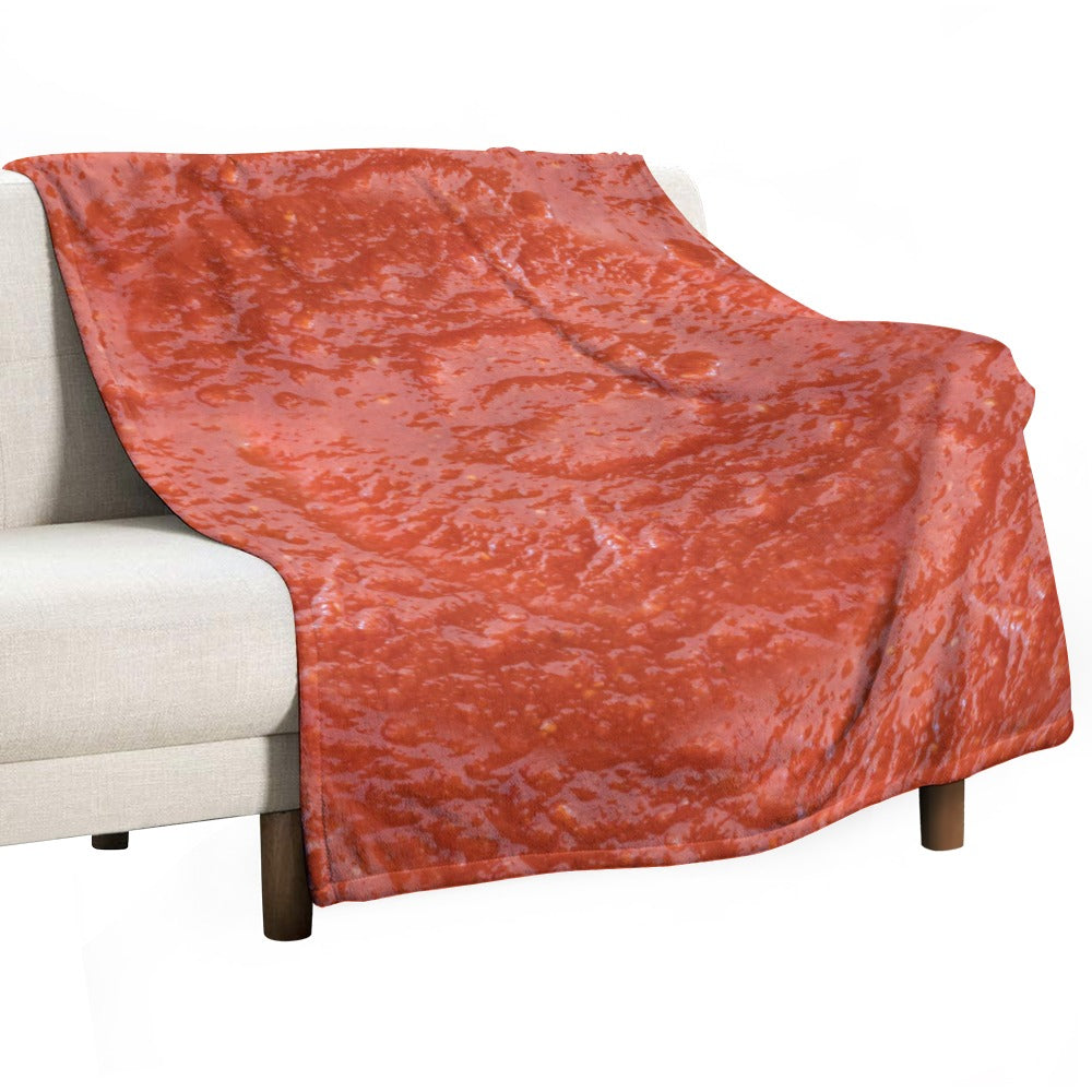 Tomato Soup Throw Blanket