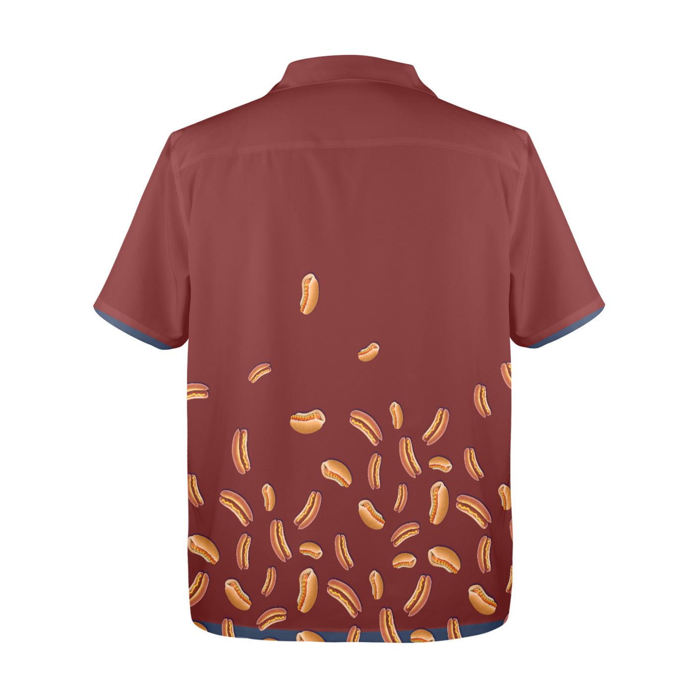 Hot Dog Hawaiian Shirt | Button Up Down Shirt