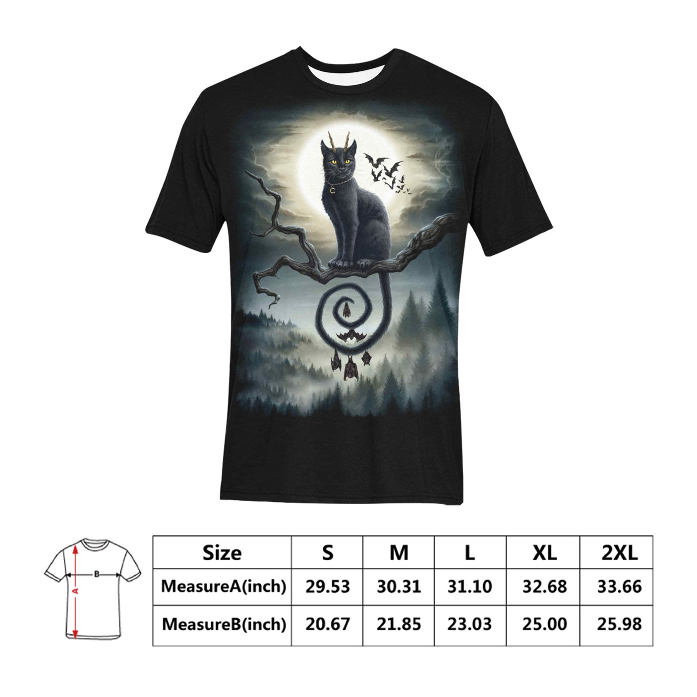 Moonlight Companions, Sarah Richter Art Shirt