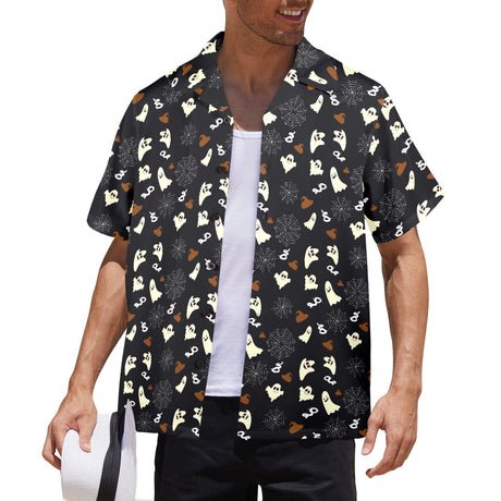 Ghost Halloween Vacation Hawaiian Shirt