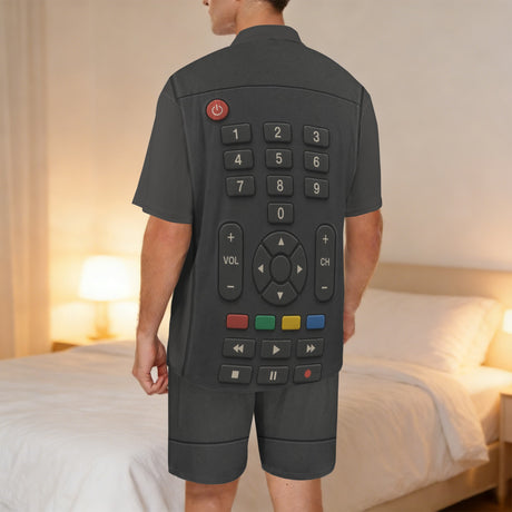 Retro TV Remote Costume Pajama Set