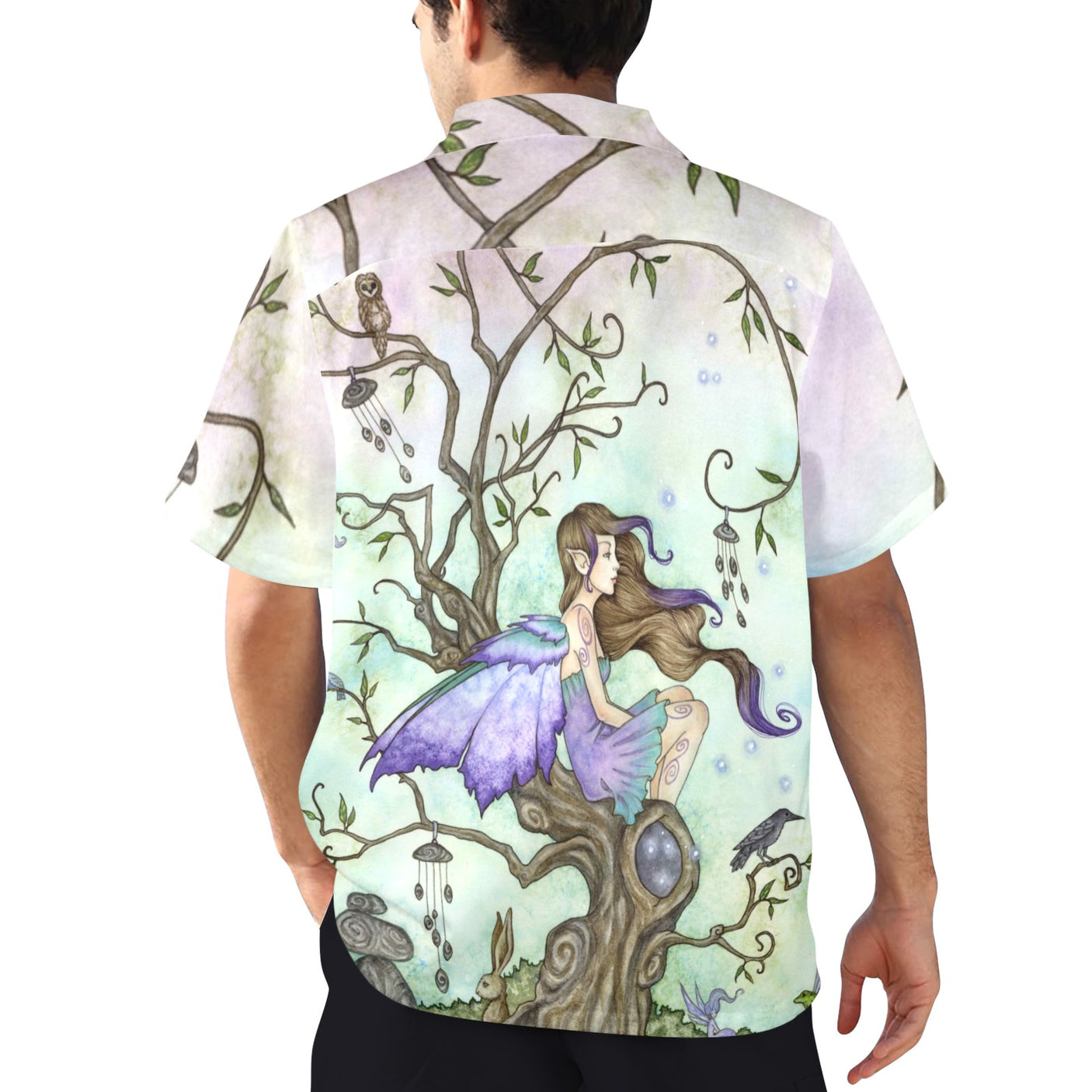 Amy Brown 'Wind Chimes' Hawaiian Shirt