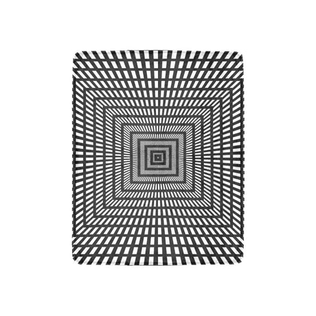 Optical Illusion Throw Blanket