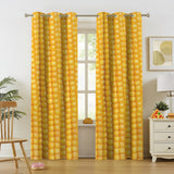 Corn Cob Curtains – Funny Food Grommet Set, 52 x 84 in
