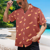 Hot Dog Hawaiian Shirt | Button Up Down Shirt