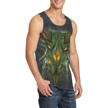 Dragon Face Tank Top