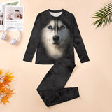 Siberian Husky Face Pajamas