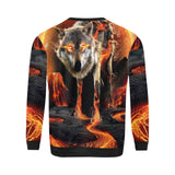 Fire Wolf Sweater