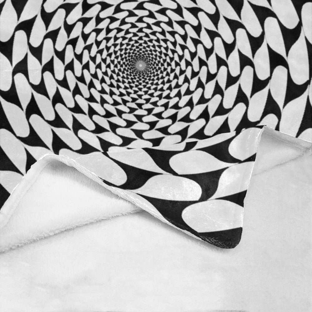 Optical Illusion Throw Blanket