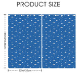 Cloud Window Curtains – Blue Sky Grommet Set, 52 x 84 in