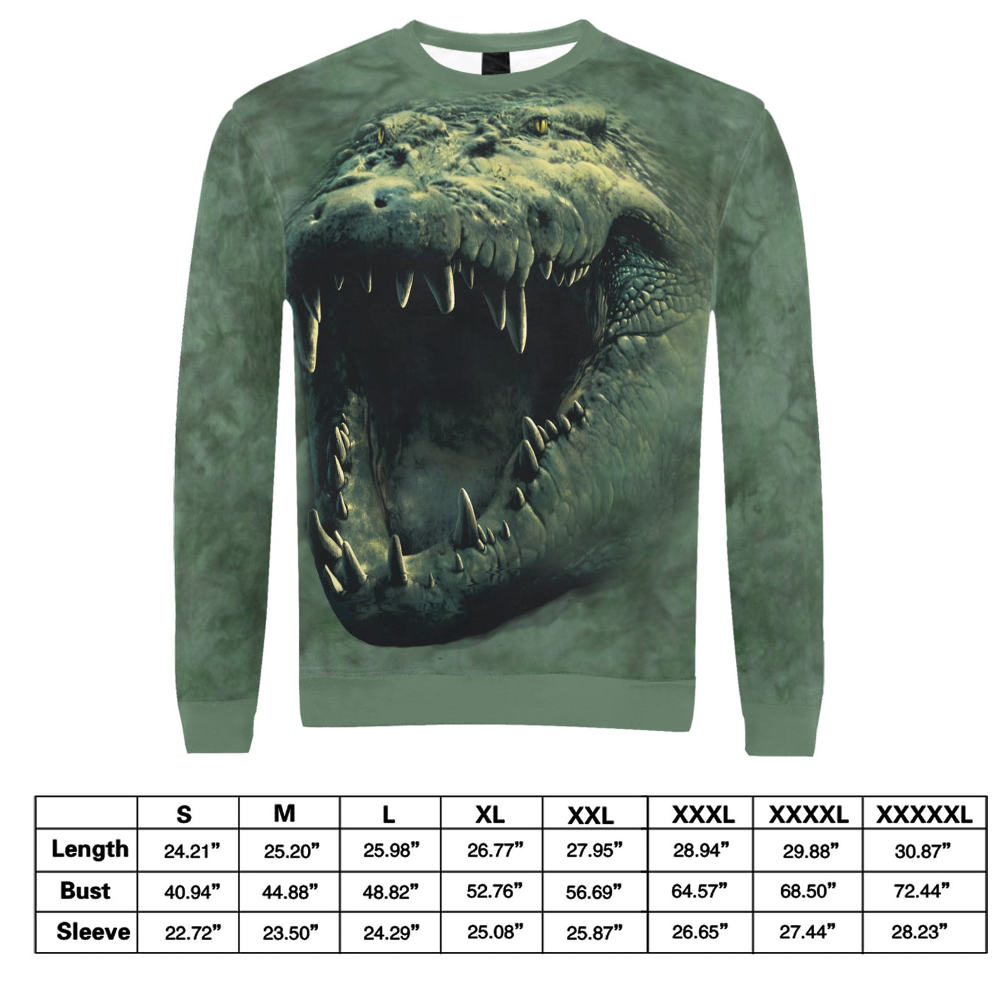 Alligator Face Sweater