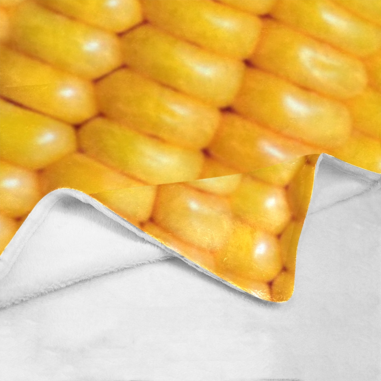 Corn Cob Fleece Blanket