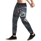 Crescent Moon Wolf Joggers