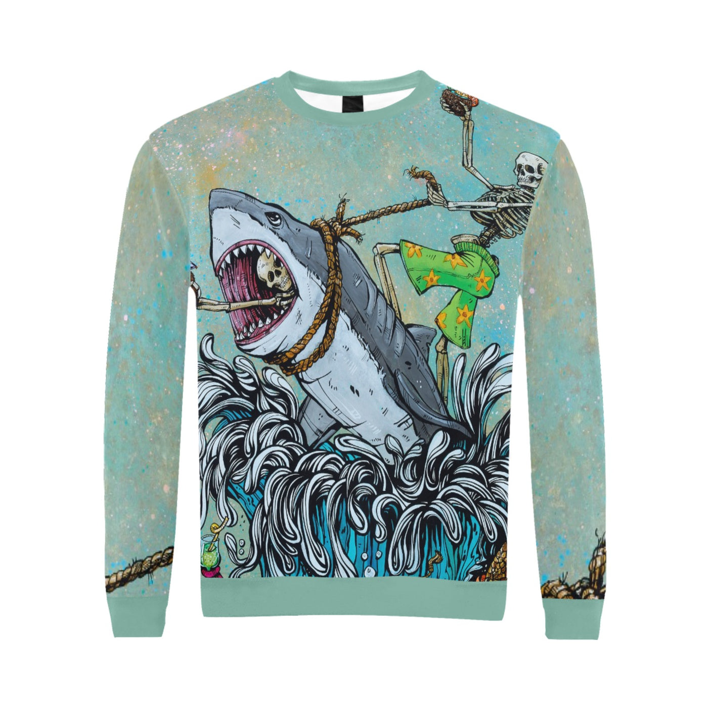 David Lozeau Great White Wave Sweater