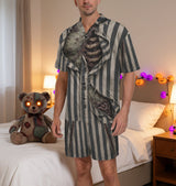 Sleepwalking Dead Men's Horror Short Pajama Set