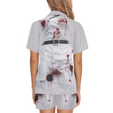 Night Shift Bloody Nurse Costume Pajama Set
