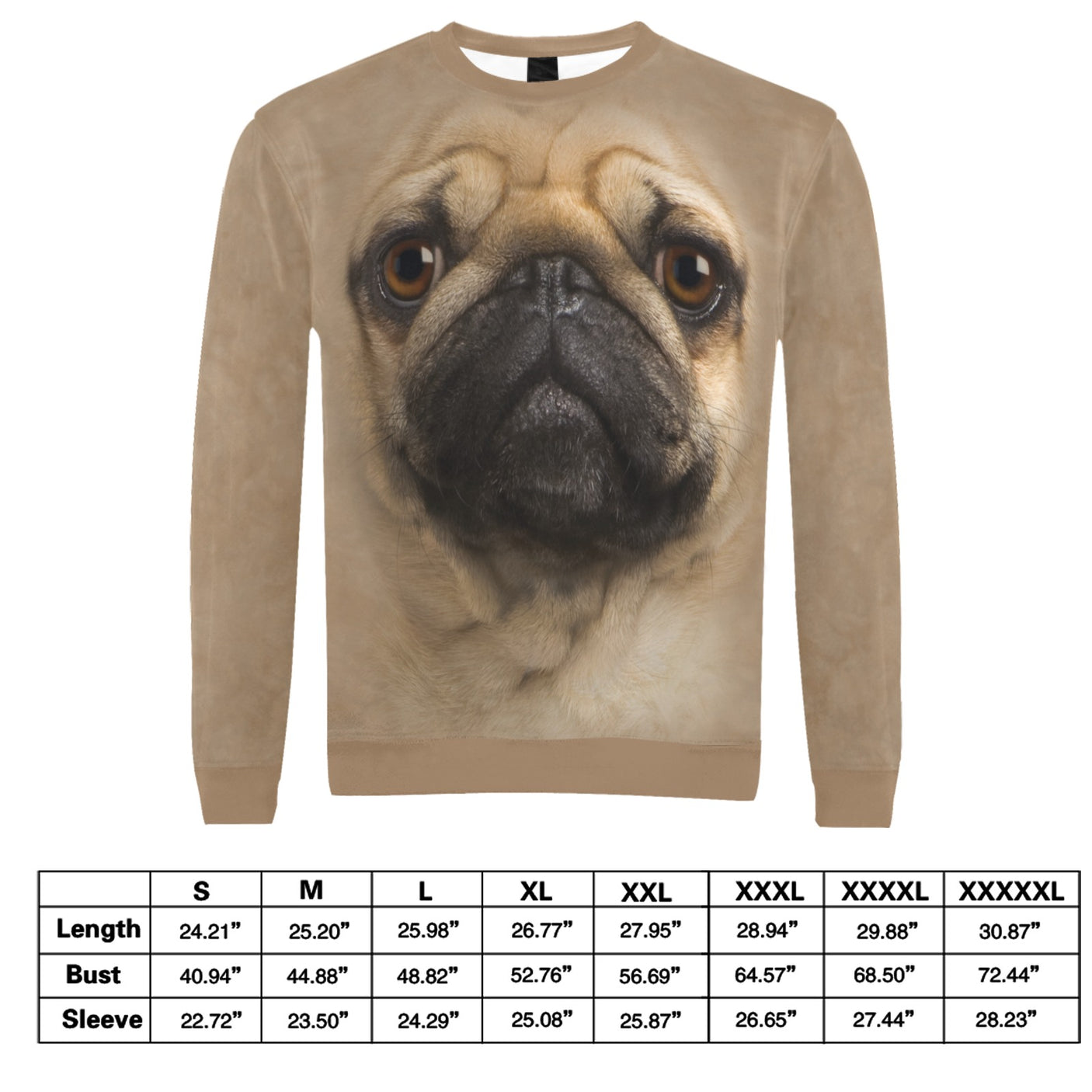 Pug Face Sweater