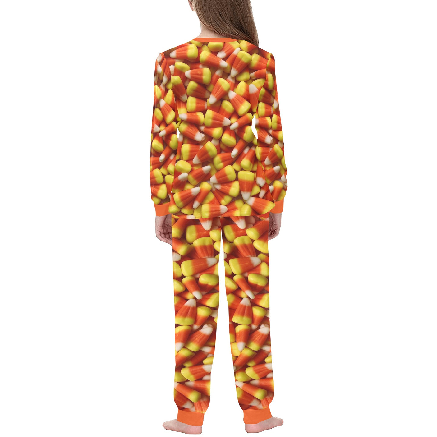 Candy Corn Pajamas for Kids