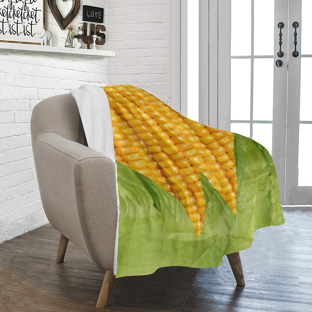 Corn Cob Throw Blanket