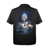 Dolphin Hawaiian Shirt | Button Up Down Shirt