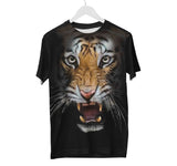 Tigergesichts-Shirt | AOP 3D-T-Shirts