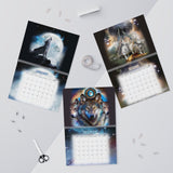 Cosmic Wolf Calendar 2025