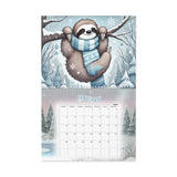 Sloth Calendar 2025