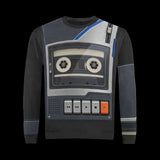 Retro Cassette Tape Player Costume Sweater