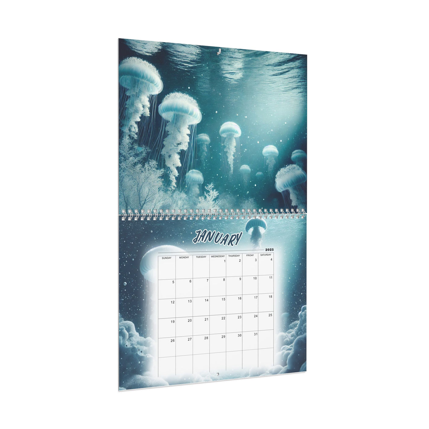 Jellyfish Calendar 2025