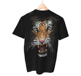 Tigergesichts-Shirt | AOP 3D-T-Shirts
