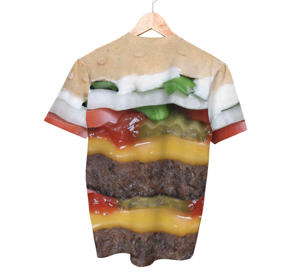 Burger Shirt | AOP 3D T-Shirts