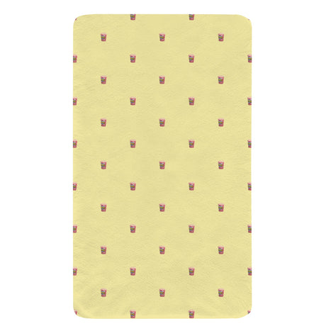 Popcorn Twin Fitted Sheet – Movie Night Bedding, 39 x 75 x 15 in