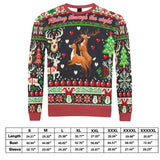 Naughty Reindeer Ugly Christmas Sweater