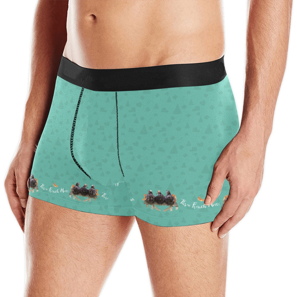 French Hens Christmas Boxer Brief Boxers