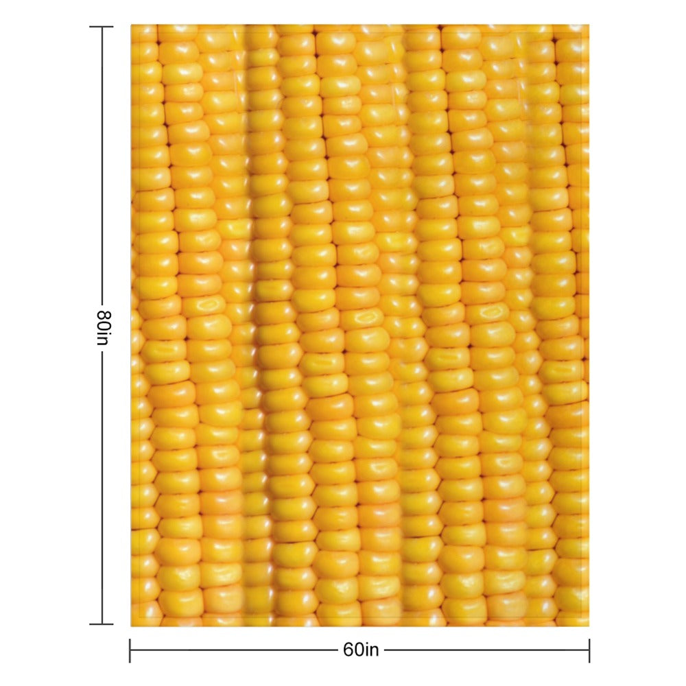 Corn Cob Throw Blanket