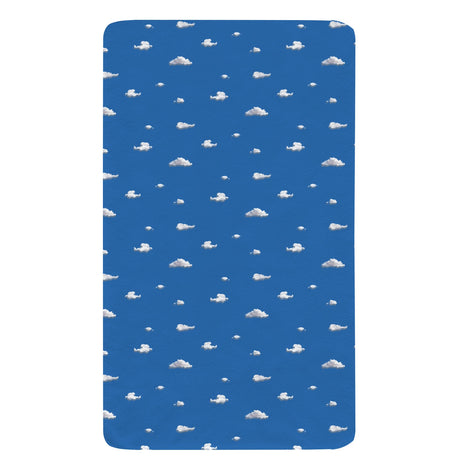 Cloud Twin Fitted Sheet – Blue Sky Bedding, 39 x 75 x 15 in