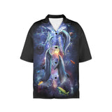 Space Dolphin Women's Hawaiian Shirt