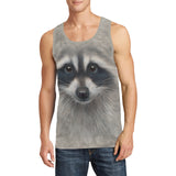 Raccoon Face Tank Top