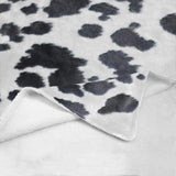 Cow Print Throw Blanket