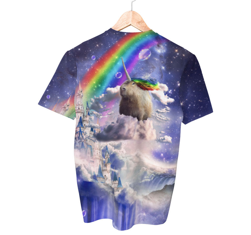 Chemise Licorne Capybara | T-shirts AOP 3D