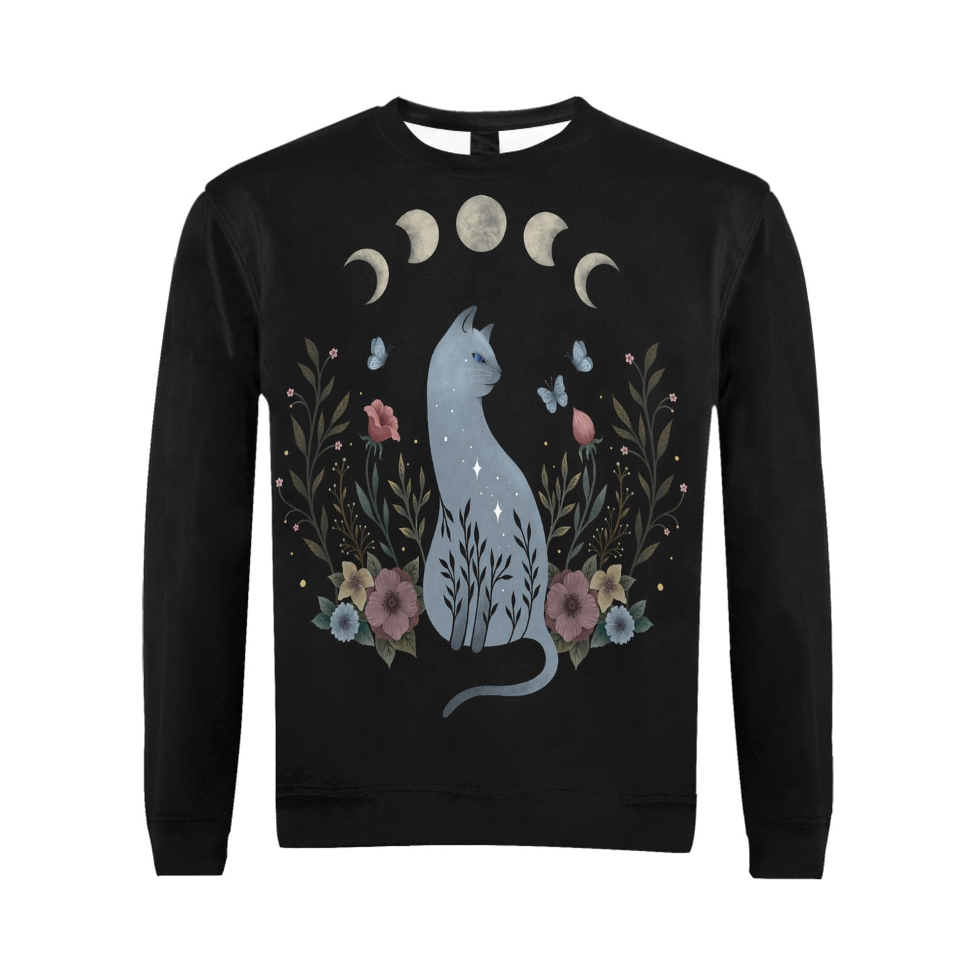 Episodic Drawing Cat On The Hill Sweater