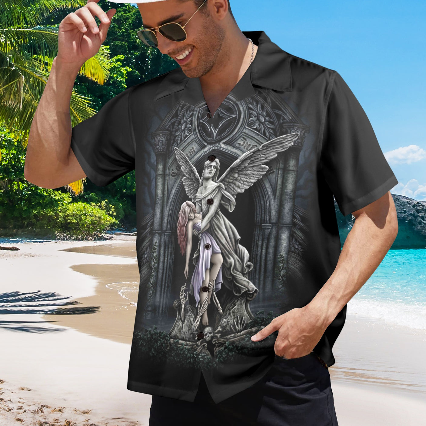 The Eternal Fight, Sarah Richter Art Hawaiian Shirt