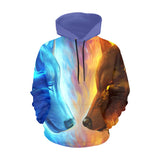 Jonas Jödicke Fire and Ice Hoodie