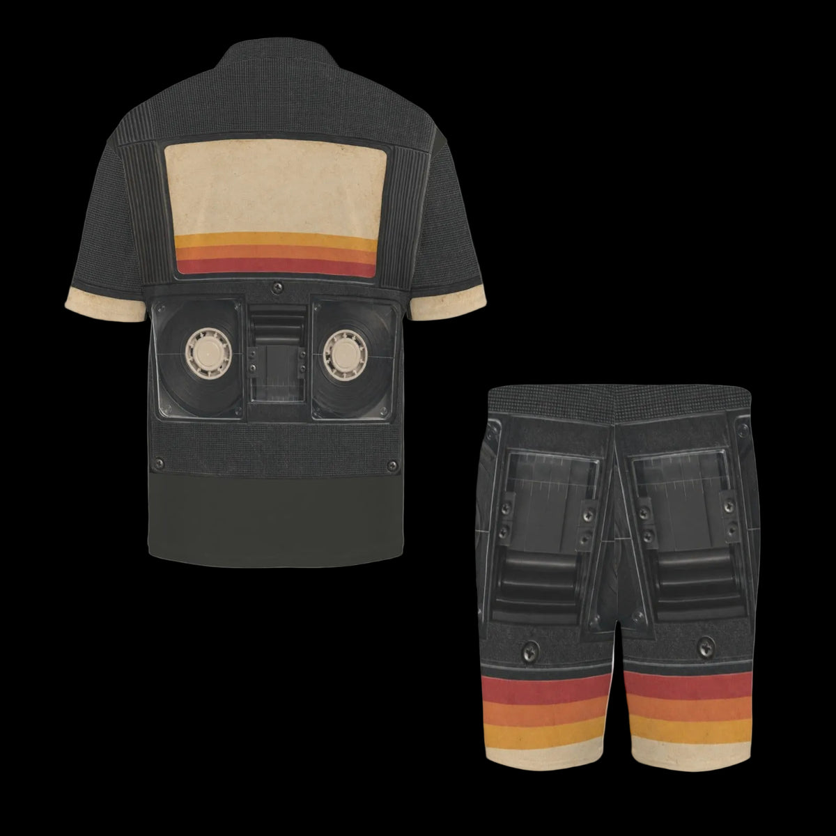Retro VHS Tape Costume Pajama Set