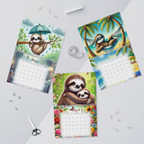 Sloth Calendar 2025