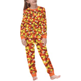 Candy Corn Pajamas for Kids