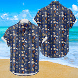 Meerschweinchen Hawaiihemd | Button Up Down Hemd